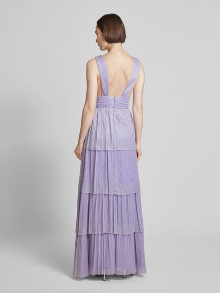 SWING Abendkleid im Stufen-Look Flieder 5