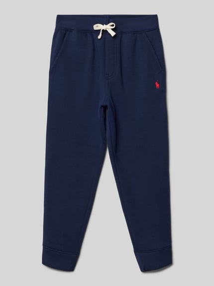 Polo Ralph Lauren Kids Regular Fit Sweatpants mit Eingrifftaschen Marine 1