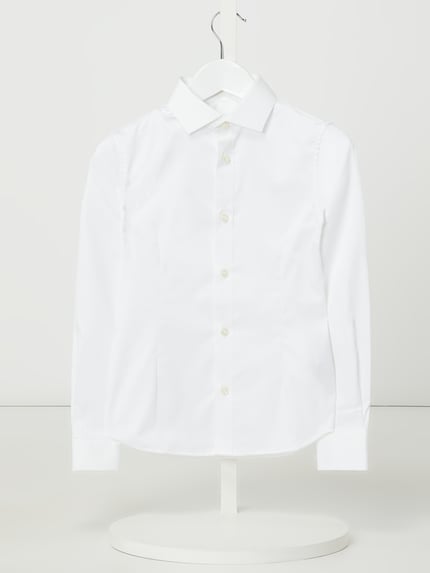 JACK & JONES Regular Fit Hemd mit Kentkragen Modell 'PARMA' Weiss 1