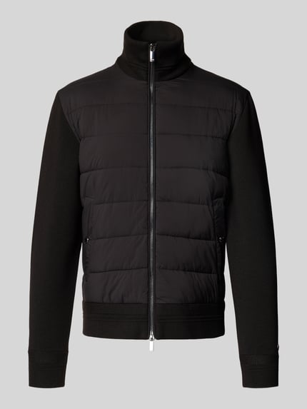 Tommy Hilfiger Regular fit gewatteerd jack met wol Zwart - 2