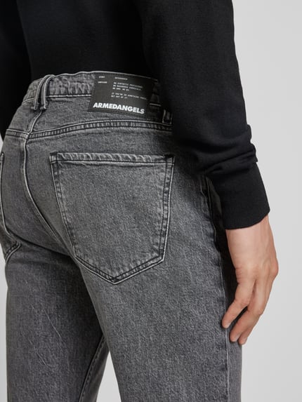 ARMEDANGELS Tapered Fit Jeans im 5-Pocket-Design Modell 'DYLAANO' Dunkelgrau 3