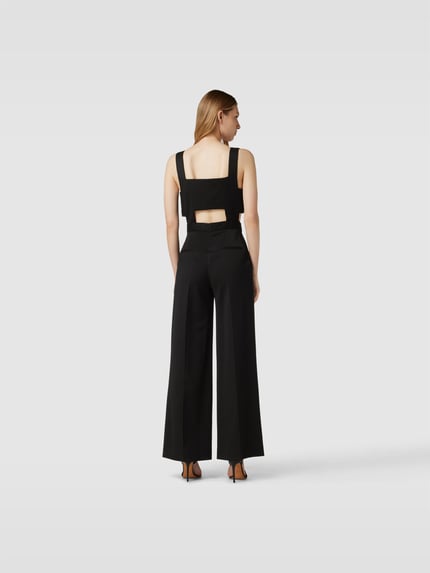 ba&sh Jumpsuit mit Zierknöpfen Black 5