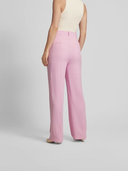 Nanushka Pantalon met persplooi Roze - 5