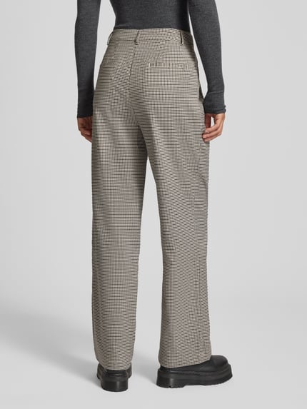 LeGer Broek met achterzakken, model 'Shayenne' Middenbruin - 5