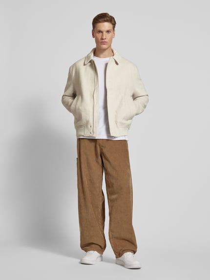 ONLY & SONS Regular fit bomberjack met steekzakken, model 'WAYNE' Offwhite - 1