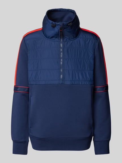 JOY Bluza ze stójką model ‘G-Style’ Ciemnoniebieski 2