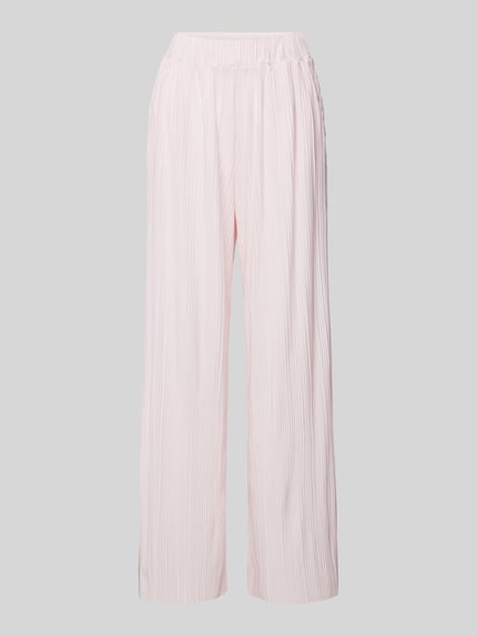 Selected Stoffhose mit Plisseefalten Modell 'ELLIE' Rose 2