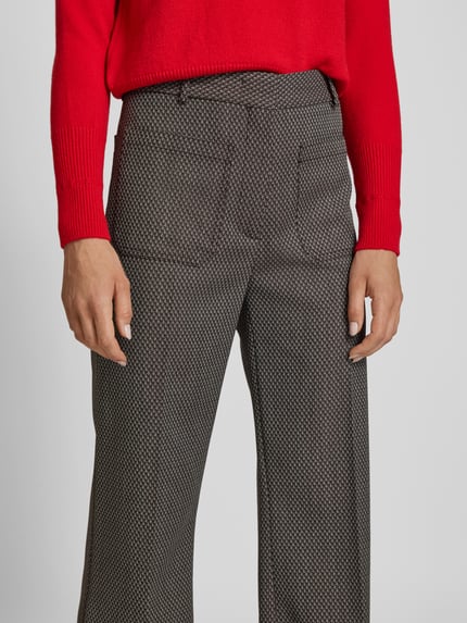 Victoria Beckham Stoffen broek met steekzakken Lichtbruin - 3
