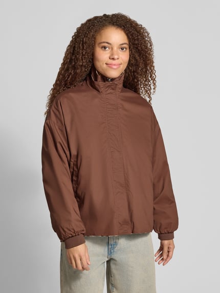 OH APRIL Wendejacke aus reiner Baumwolle Modell 'Amine' Dunkelbraun Melange 4