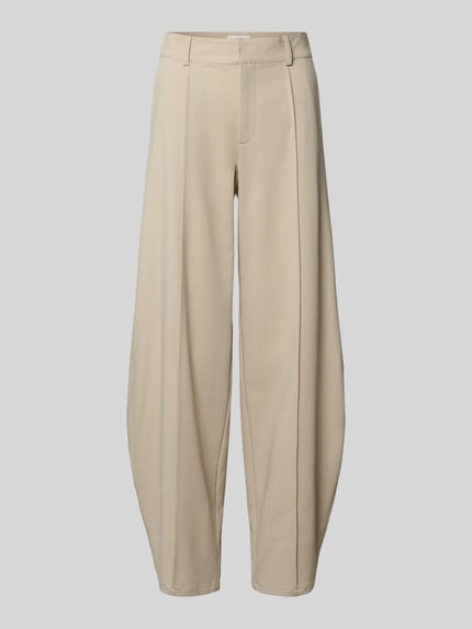 Barrel Fit Hose mit Längsnähten Modell 'Pija' Shop The Look MANNEQUINE