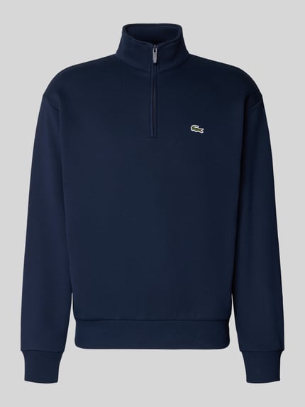 Regular Fit Troyer aus Baumwoll-Mix Shop The Look MANNEQUINE
