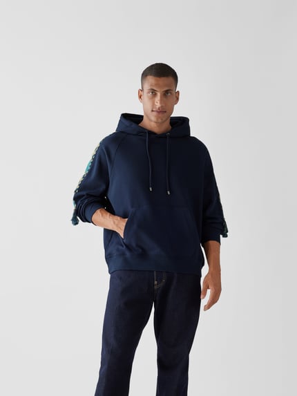Etro Hoodie met siergarnering Blauw - 4