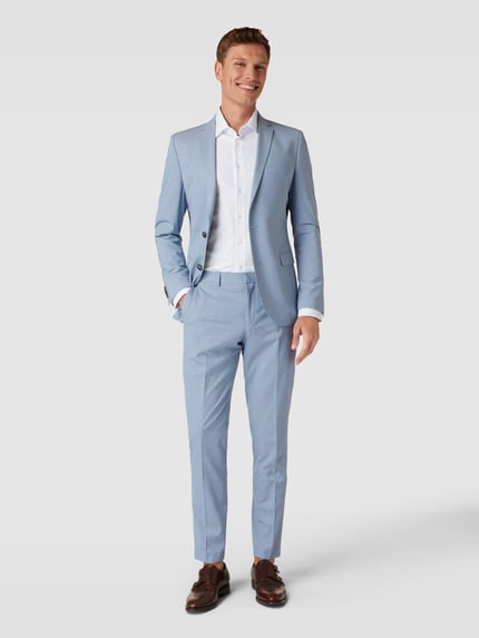 Seidensticker Slim Fit Business Hemd mit Kentkragen aus Feintwill Weiss 1