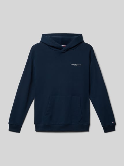 Tommy Hilfiger Kids Regular Fit Hoodie aus Baumwoll-Mix Marine 1