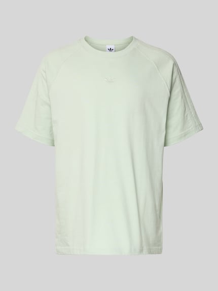 adidas Originals T-Shirt mit Rundhalsausschnitt und Label-Stitching Lind 2