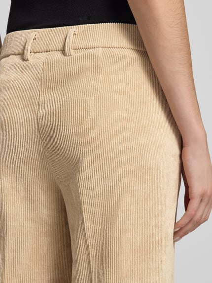 Stehmann Regular Fit Cordhose mit Bundfalten Beige 3