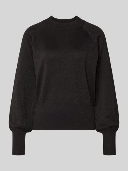 b.young Gebreide pullover van viscosemix, model 'MOBBE' Black - 2
