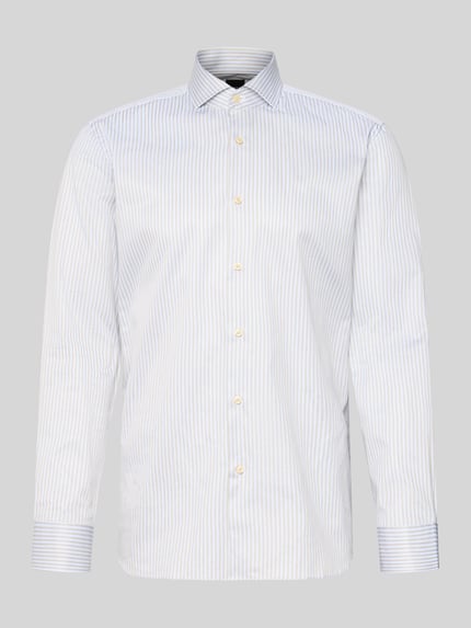 BOSS Slim Fit Businesshemd aus reiner Baumwolle Modell 'HANK' Sand 2