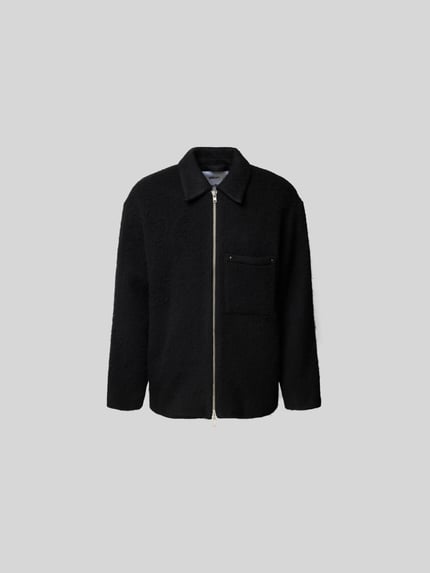 WON HUNDRED Hemdjacke mit Zweiwege-Reißverschluss Black 2