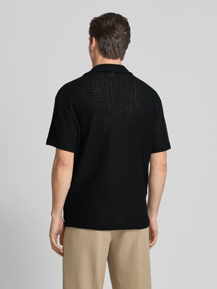 Selected Relaxed fit vrijetijdsoverhemd met platte kraag, model 'SLHRELAXBANE' Zwart - 5