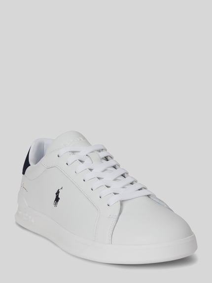 Polo Ralph Lauren sneakers van echt leer met logodetails Wit - 1