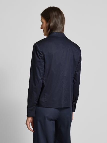 BOSS Regular Fit Blazer aus Leinen-Mix Modell 'Jaleto' Marine 5