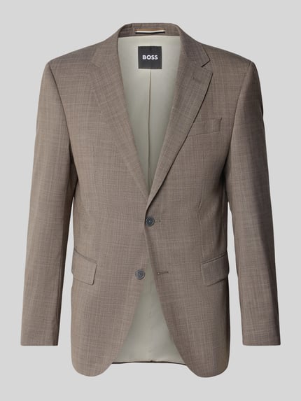 BOSS Regular fit colbert met wol model 'JASPER' Beige - 2