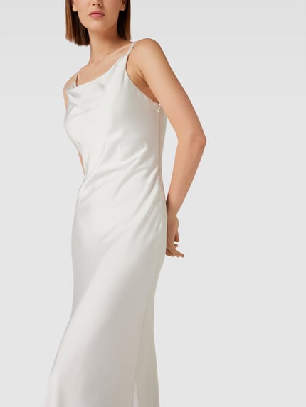 Mascara Brautkleid mit Wasserfall-Ausschnitt Offwhite 3