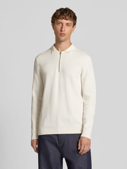 ONLY & SONS Regular Fit Strickpullover aus Baumwoll-Mix Modell 'PHIL' Offwhite 4