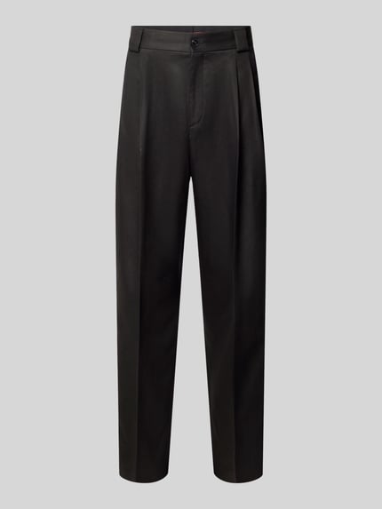 Modern Fit Anzughose aus Lyocell-Baumwoll-Mix Modell 'Tony243X' Shop The Look MANNEQUINE