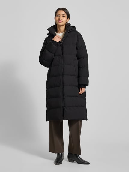 Samsøe Samsøe Steppmantel mit Kapuze Modell 'SASERI' Black 4