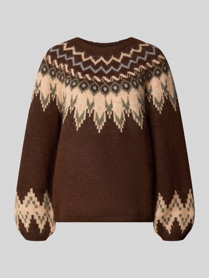 ONLY Pullover mit ausgestellten Ärmeln Modell 'REYKJA' Hazel 2