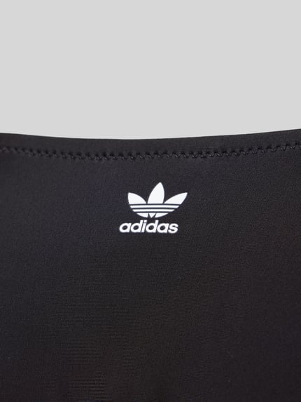 adidas Originals Majtki bikini z nadrukiem z logo model ' ADIC BIKINI BTM' Czarny 2