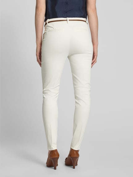 b.young Hose mit Gürtel Modell 'DAYS' Offwhite 5