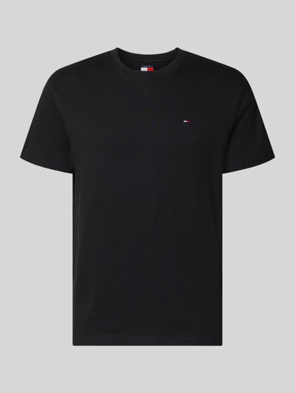 Tommy Jeans regular fit T-shirt van puur katoen Zwart - 2