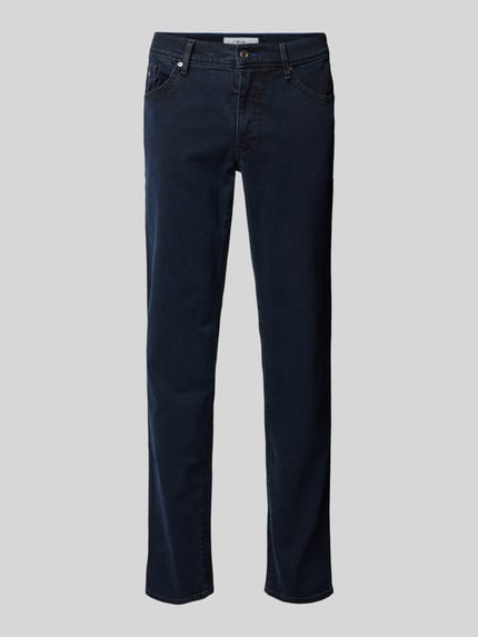 Brax Jeansy o kroju regular fit z 5 kieszeni model 'CADIZ' Ciemnoniebieski 2