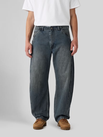 Levi's® Baggy Jeans van puur katoen Donkerblauw - 3