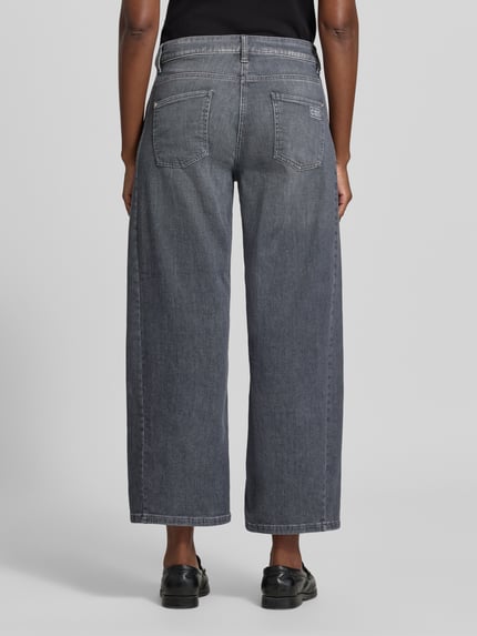 CAMBIO Barrel jeans van puur katoen model 'ORIA' Middengrijs - 5