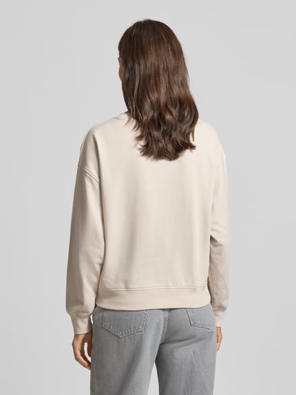 Smith and Soul Sweatshirt mit Statement-Stitching Modell 'SOUL STUDIO' Sand 5