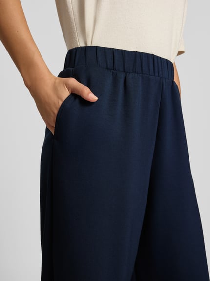 Tom Tailor Loose Fit Sweathose mit Viskose-Anteil Marine 3