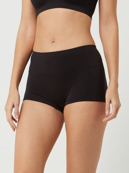 HANRO Slip van microvezel - naadloos, model 'Touch Feeling' Zwart - 4