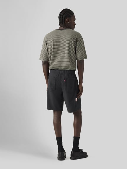 Levi's® Regular Fit Sweatshorts aus reiner Baumwolle Anthrazit 5