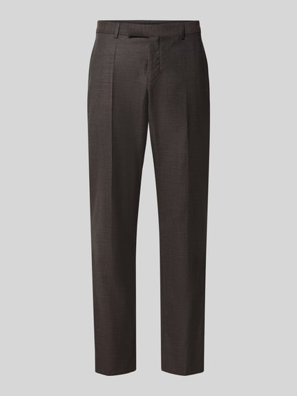 Slim Fit Anzughose aus Schuerwoll-Mix Modell 'H-Genius-MM-264' Shop The Look MANNEQUINE