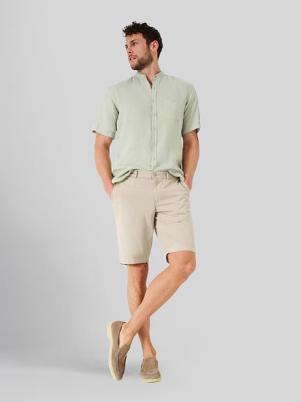 Brax Regular Fit Bermuda aus Baumwoll-Mix Beige 1