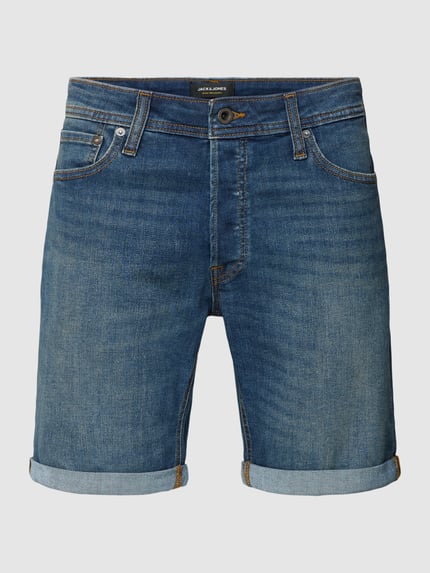 JACK & JONES Jeansshorts im 5-Pocket-Design Modell 'RICK ORIGINAL SHORTS' Jeansblau 2
