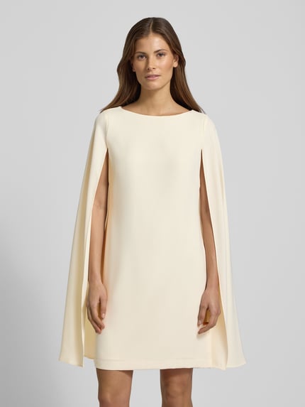 Lauren Ralph Lauren Smal cocktailjurk met boothals model 'PETRA' Offwhite - 4