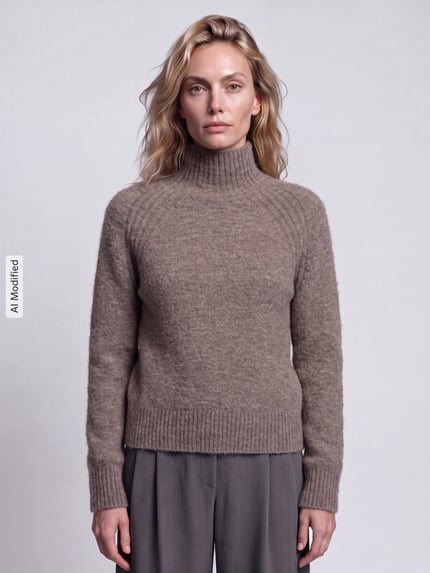 Pepe Jeans Regular Fit Pullover mit Woll-Anteil Modell 'ASHLEY PERKINS' Beige 4