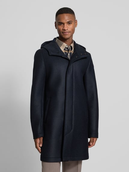 Colmar Originals Kurzmantel mit Kapuze und Eingrifftaschen Marine 4
