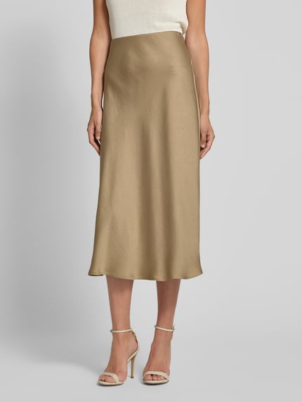 DRYKORN Spódnica midi z elastycznym pasem model ‘URA’ Camel 4