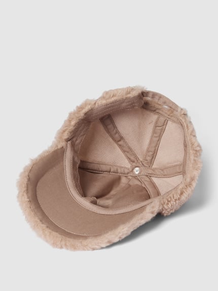 JOOP! Baseballpet in teddybontlook Taupe - 2